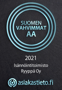 SV AA LOGO Isannointitoimisto Ryyppa Oy FI 419070 web